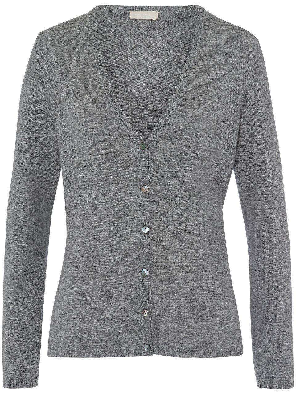 include Strickjacke mit tiefem V-Ausschnitt Letzte 3 Tage