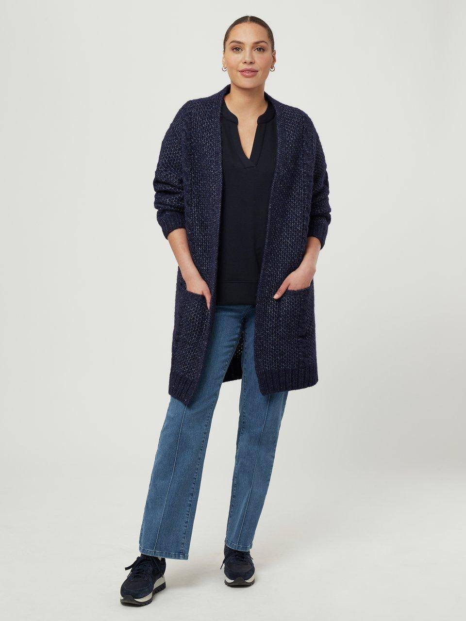Inkadoro Long-Strickjacke Letzter Tag