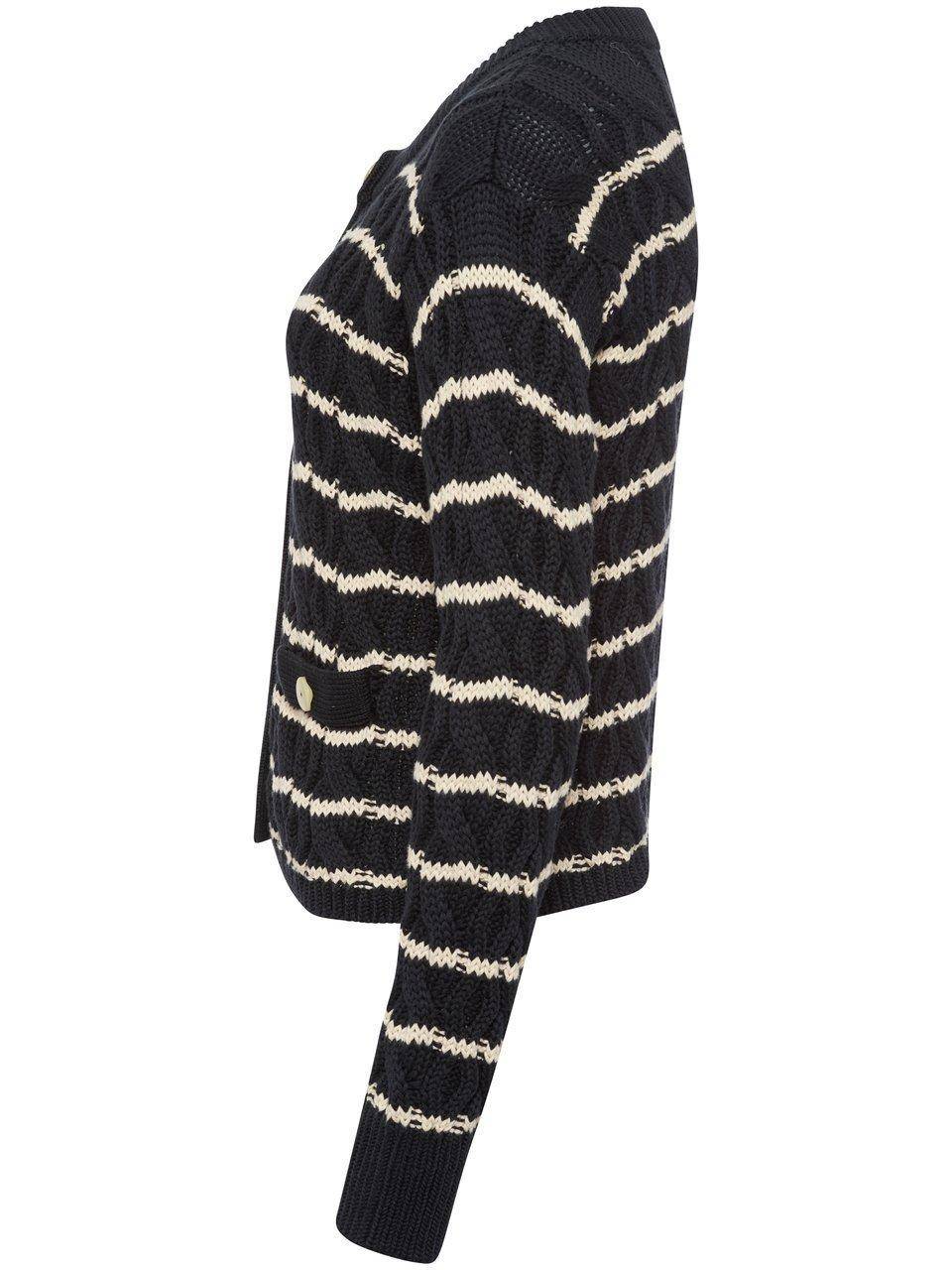 Peter Hahn Strickjacke mit Rundhals-Ausschnitt Bis zu 50% Rabatt