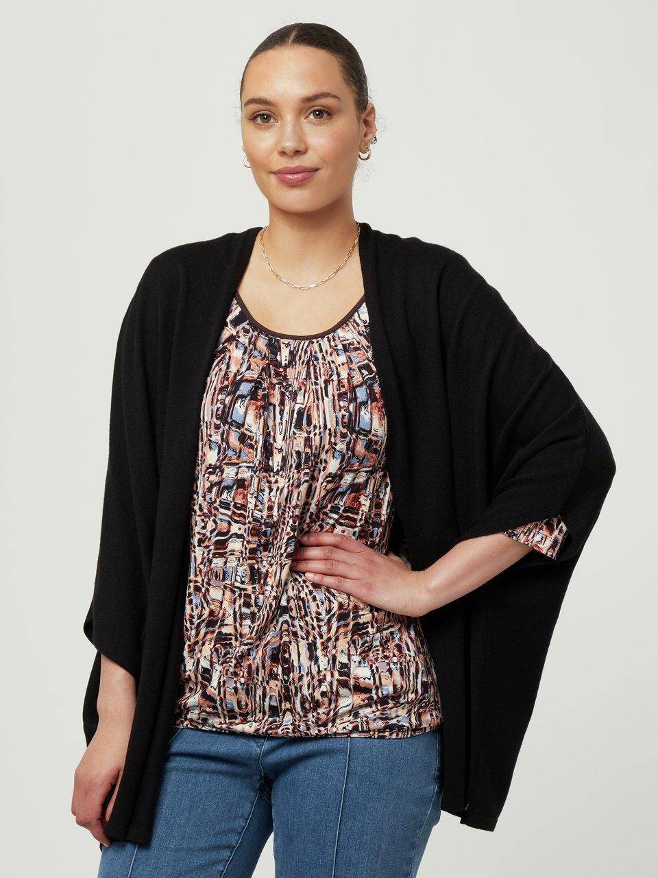 Emilia Lay Cape mit V-Ausschnitt Bis zu 60% Rabatt
