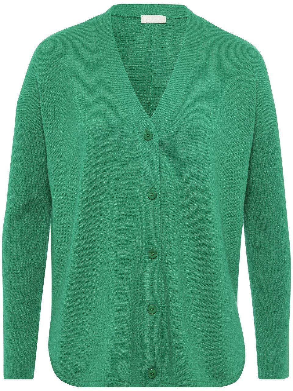 include Strickjacke aus Schurwolle und Kaschmir Fabrikladen