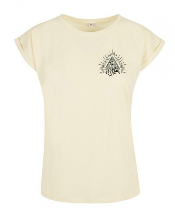 Rebel Rockers Ghost Girl Loosefit Tee vanilla Sonderangebot der Fabrik