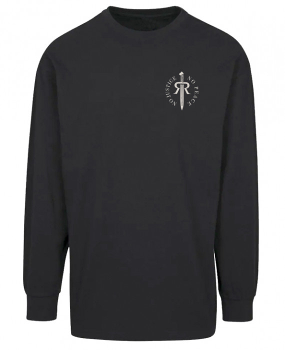 Rebel Rockers Unisex Longsleeve Justice im Angebot