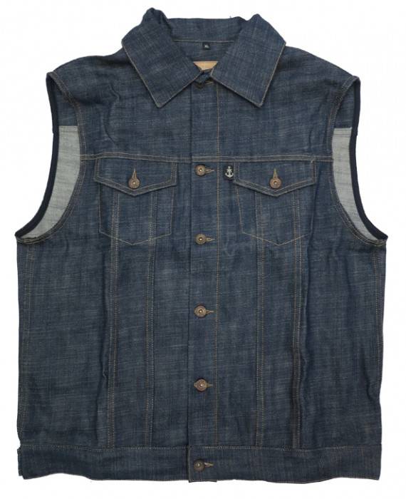 Rebel Rockers Jap Denim Weste Günstiger Verkauf