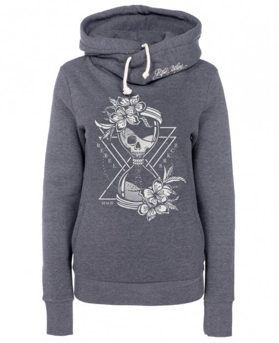 Rebel Rockers Hourglass Twisted Hooded Tägliche Deals