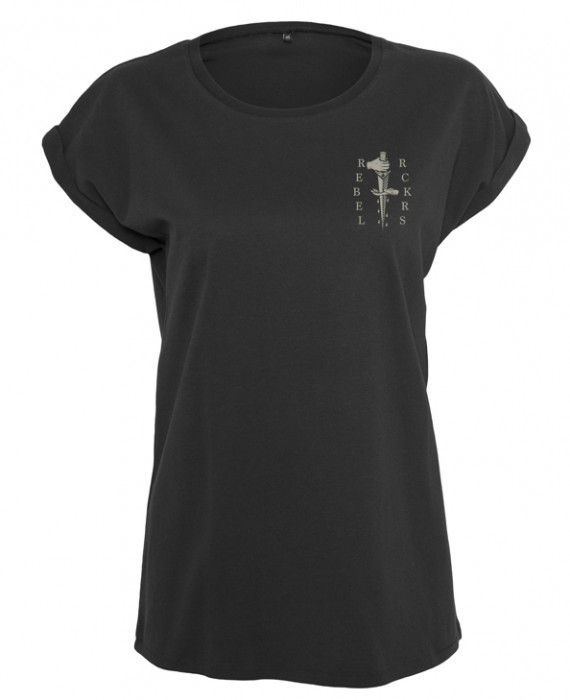 Rebel Rockers Blind Loosefit Tee black Super Rabatt
