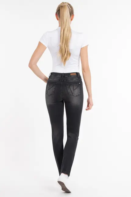 ﻿Recover Pants Powerstretch-Jeans Ramona in BLACK Artikelnummer REC-13348-01-U4092-999 VIP-Rabatte