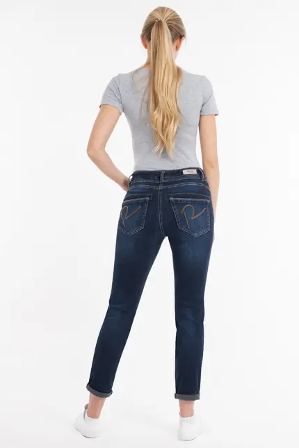 Recover Pants Powerstretchjeans Luna in DARK BLUE Artikelnummer REC-13346-01-U4075-499 Letzte 3 Tage