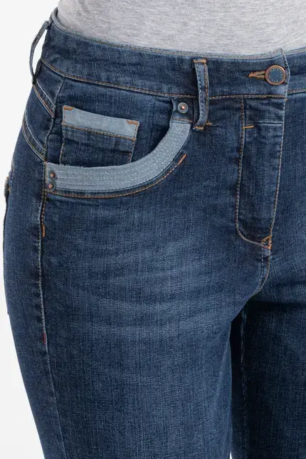 Recover Pants Powerstretchjeans Luna in DENIM BLUE Artikelnummer REC-13346-01-U4075-145 JETZT KAUFEN