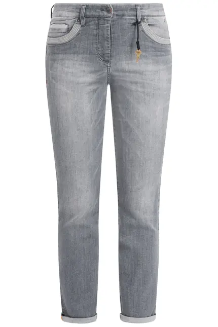 Recover Pants Powerstretchjeans Luna in GREY Artikelnummer REC-13346-01-U4075-975 Neueste Stile