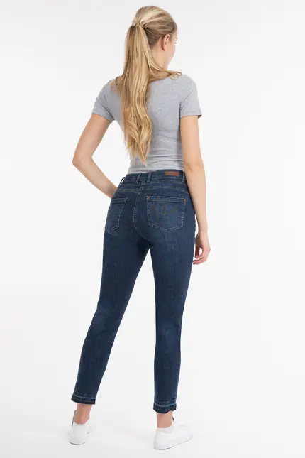 Recover Pants Powerstretch-Jeans Wiebke in DENIM BLUE Artikelnummer REC-13343-01-U4079-145 Letzter Tag
