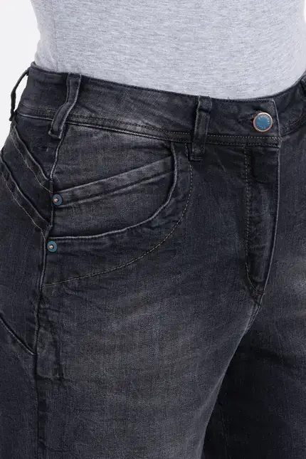 Recover Pants Powerstretch-Jeans Cindy in BLACK Artikelnummer REC-13333-02-U3880-999 Zeitbegrenzte Promotion