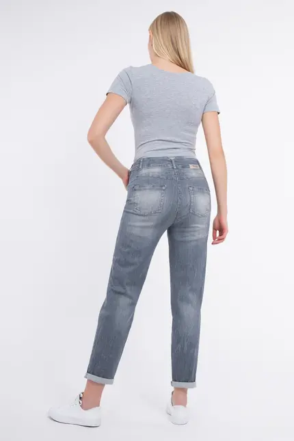 Recover Pants Powerstretch-Jeans Cindy in GREY Artikelnummer REC-13333-02-U3880-975 Bis zu 50% Rabatt