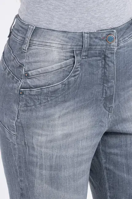 Recover Pants Powerstretch-Jeans Cindy in GREY Artikelnummer REC-13333-02-U3880-975 Bis zu 50% Rabatt