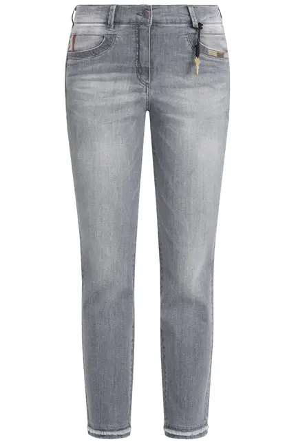 Recover Pants Powerstretch-Jeans Ronja in GREY Artikelnummer REC-13330-U4080-975 Sonderangebot der Fabrik