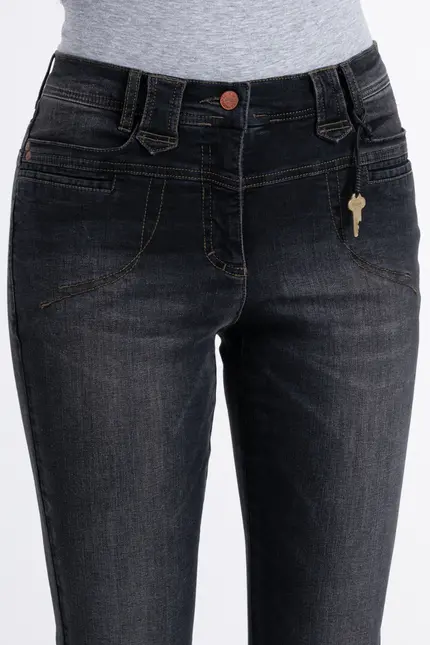 Recover Pants Powerstretch-Jeans Carlotta in BLACK Artikelnummer REC-12759-U3810-999 Bis zu 55% Rabatt