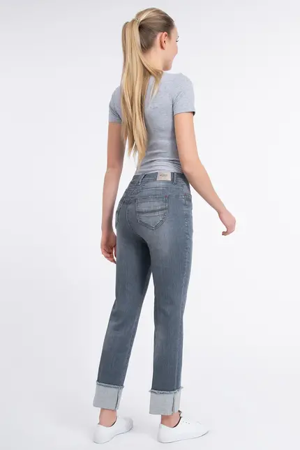 Recover Pants Powerstretch-Jeans Carlotta in GREY Artikelnummer REC-12759-U3810-975 Discount Store für neue Produkte