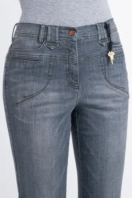 Recover Pants Powerstretch-Jeans Carlotta in GREY Artikelnummer REC-12759-U3810-975 Discount Store für neue Produkte