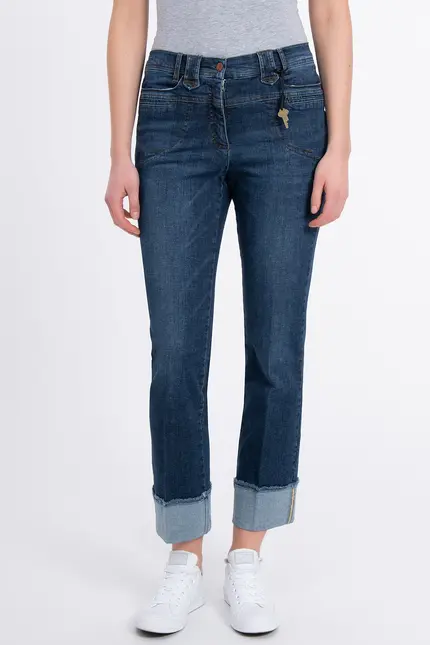 Recover Pants Powerstretch-Jeans Carlotta in DENIM BLUE Artikelnummer REC-12759-U3810-145 Super Rabatt