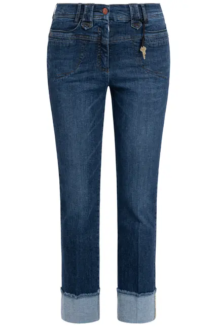 Recover Pants Powerstretch-Jeans Carlotta in DENIM BLUE Artikelnummer REC-12759-U3810-145 Super Rabatt