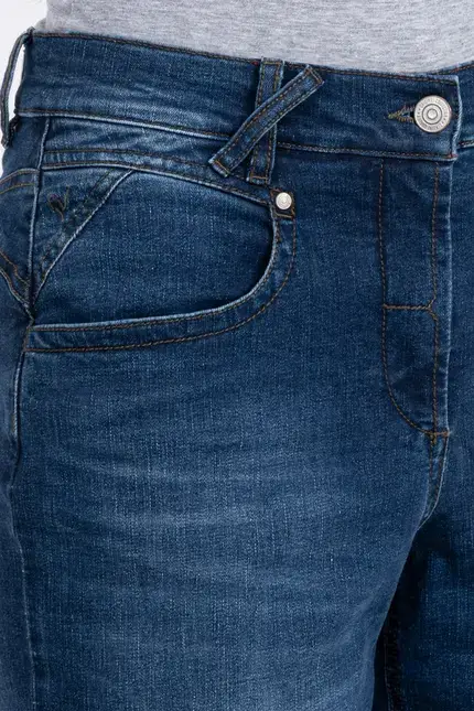 Recover Pants Powerstretchjeans Kiara in Medium blue Artikelnummer REC-12737-04-U3903-450 Clearance-Verkauf