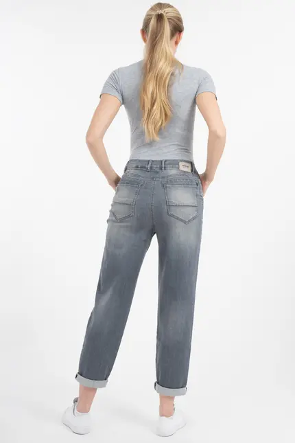 Recover Pants Powerstretch-Jeans DUNJA in GREY Artikelnummer REC-12728-03-U3880-975 Fabrikladen
