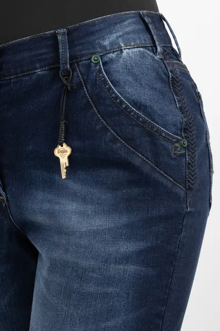 Recover Pants Powerstretch-Jeans DUNJA in DARK BLUE Artikelnummer REC-12728-03-U3880-499 Begrenzt auf 3 Tage