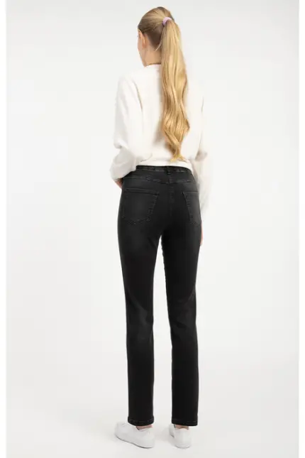 Recover Pants Komfort-Fit-Jeans Jil in BLACK/ BLACK Artikelnummer REC-13417-4325-990 im Angebot