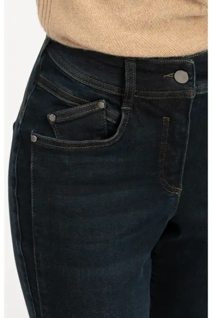 Recover Pants Slim-Fit-Jeans Darlin in DENIM BLAU/ KHAKI Artikelnummer REC-13362-4292-599 Fabrikverkauf