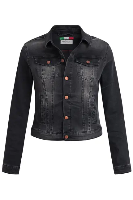 Recover Pants Jeansjacke Chic in BLACK Artikelnummer REC-30100-01-U3883-999 Limitierter Zeitrabatt