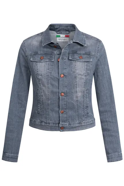 Recover Pants Jeansjacke Chic in GREY Artikelnummer REC-30100-01-U3883-975 Fabrikpreis