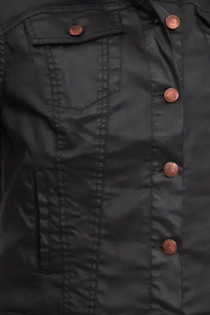 Recover Pants Jacke in Lederoptik in SCHWARZ Artikelnummer REC-30100-4032-990 Versandkostenfrei