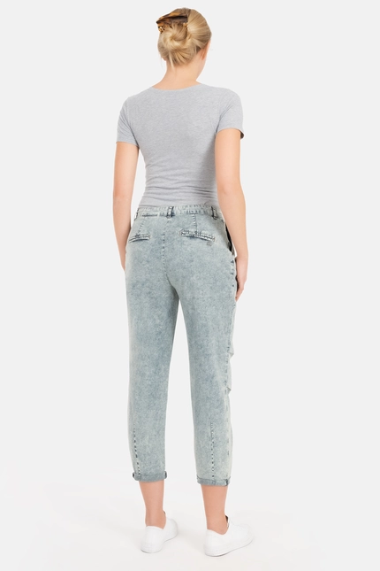 Recover Pants Bonny, Relaxed-Fit Jeans in SKY BLEACHED Artikelnummer REC-13387-4250-122 Begrenztes Angebot