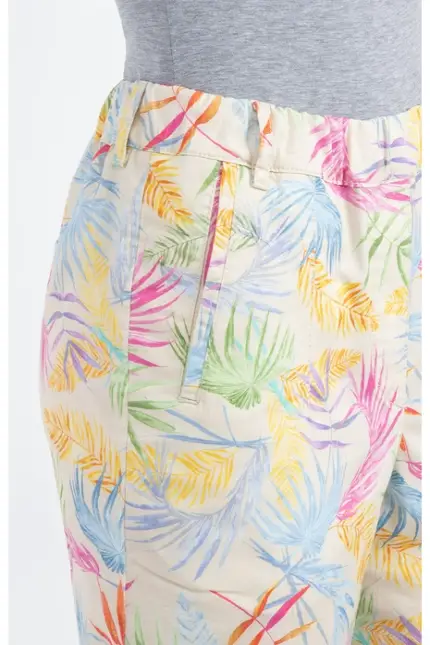 Recover Pants Relaxed Fit-Hose GWEN in DRUCK BUNT Artikelnummer REC-13382-4086-6 Exklusivangebot