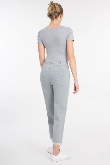 Recover Pants Alica, Relaxed-Fit Jeans in SILBER Artikelnummer REC-13333-03-4229-901 Preisnachlass