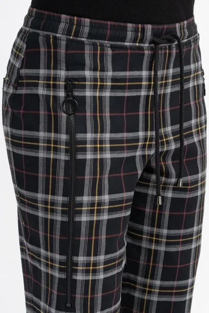 Recover Pants Jogpants in SCHWARZ-ECRU-GELB-ROT Artikelnummer REC-13016-3936-999 Black Friday