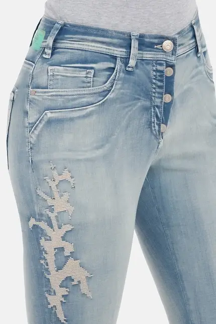 Recover Pants Jessi, Slim-Fit-Jeans in POWER BLEACHED Artikelnummer REC-12903-03-3881-100 Cyber Monday