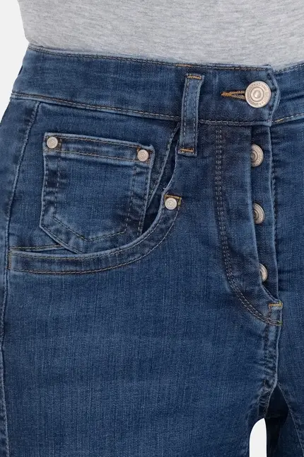 Recover Pants Liv, Relaxed-Fit Jeans in blue Artikelnummer REC-13371-01-4241-140 Muttertagsangebot