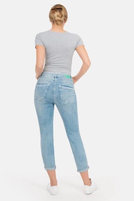 Recover Pants Alara neu, Slim-Fit Jeans in POWER BLEACHED Artikelnummer REC-13346-02-4238-100 Valentinstagsangebot
