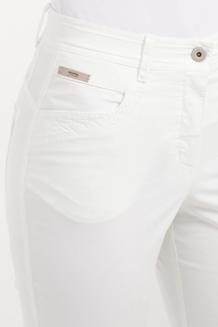 Recover Pants Straight Fit-Hose COLETTE in WEISS Artikelnummer REC-13324-04-4083-110 Lagerräumung