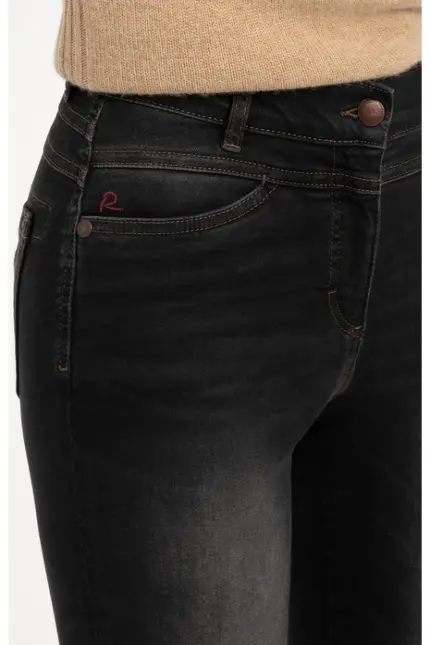 Recover Pants Slim-Fit-Jeans Alba in BLACK/ BLACK Artikelnummer REC-13343-01-4325-990 Bis zu 60% Rabatt