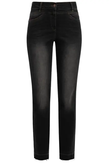 Recover Pants Slim-Fit-Jeans Alba in BLACK/ BLACK Artikelnummer REC-13343-01-4325-990 Bis zu 60% Rabatt