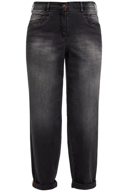 Recover Pants Amira, Relaxed-Fit Jeans in BLACK Artikelnummer REC-13324-03-3880-999 Nur noch ein Tag übrig