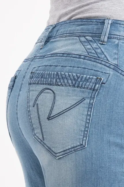 Recover Pants Amira, Relaxed-Fit Jeans in DENIM-BLUE Artikelnummer REC-13324-03-3880-145 Super Rabatt