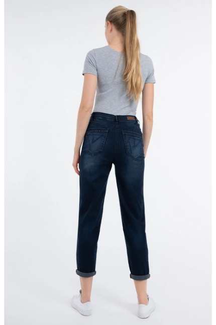 Recover Pants Amira, Relaxed-Fit Jeans in DEEP-BLUE Artikelnummer REC-13324-03-3880-499 Riesige Rabatte