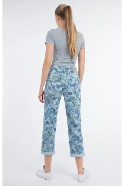 Recover Pants Straight Fit-Hose Antonia cropped in BLEACHED Artikelnummer REC-12563-4227-100 50% Rabatt mit kostenlosem Versand
