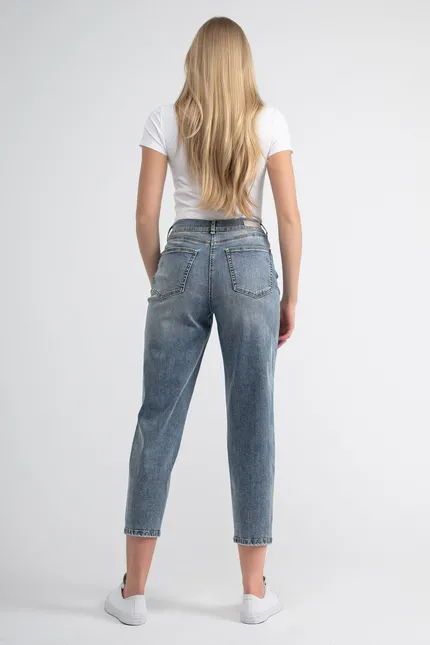 Recover Pants High Rise 5-Pocket Jeans in DENIM BLUE Artikelnummer REC-13328-4029-139 Fabrikladen