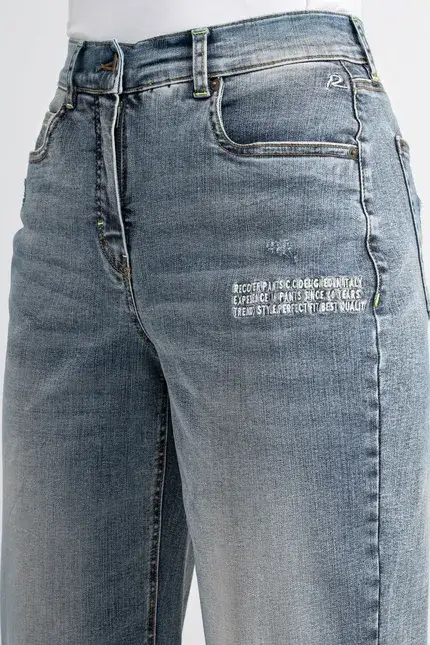 Recover Pants High Rise 5-Pocket Jeans in DENIM BLUE Artikelnummer REC-13328-4029-139 Fabrikladen