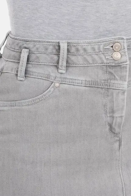 Recover Pants Pia, Jeansrock in SILBER Artikelnummer REC-40144-4279-905 Begrenzt auf 3 Tage