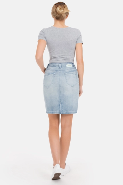 Recover Pants Pia, Jeansrock in BLEACHED Artikelnummer REC-40144-4279-103 Speichern exportieren